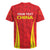 Personalised China Badminton Rugby Jersey 2024 Sporty Red Version - Wonder Print Shop