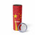 Personalised China Badminton Skinny Tumbler 2024 Sporty Red Version