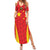 Personalised China Badminton Summer Maxi Dress 2024 Sporty Red Version - Wonder Print Shop