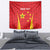 Personalised China Badminton Tapestry 2024 Sporty Red Version