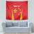 Personalised China Badminton Tapestry 2024 Sporty Red Version