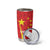 Personalised China Badminton Tumbler Cup 2024 Sporty Red Version