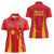 Personalised China Badminton Women Polo Shirt 2024 Sporty Red Version - Wonder Print Shop