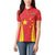 Personalised China Badminton Women Polo Shirt 2024 Sporty Red Version - Wonder Print Shop