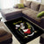 Personalised China Badminton Area Rug 2024 Chinese Cute Panda Black Version - Wonder Print Shop