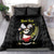 Personalised China Badminton Bedding Set 2024 Chinese Cute Panda Black Version - Wonder Print Shop