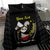 Personalised China Badminton Bedding Set 2024 Chinese Cute Panda Black Version - Wonder Print Shop