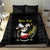 Personalised China Badminton Bedding Set 2024 Chinese Cute Panda Black Version - Wonder Print Shop