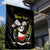 Personalised China Badminton Garden Flag 2024 Chinese Cute Panda Black Version - Wonder Print Shop