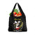 Personalised China Badminton Grocery Bag Chinese Cute Panda Black Version