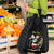 Personalised China Badminton Grocery Bag Chinese Cute Panda Black Version