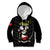 Personalised China Badminton Kid Hoodie 2024 Chinese Cute Panda Black Version - Wonder Print Shop