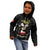 Personalised China Badminton Kid Hoodie 2024 Chinese Cute Panda Black Version - Wonder Print Shop