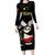 Personalised China Badminton Long Sleeve Bodycon Dress 2024 Chinese Cute Panda Black Version - Wonder Print Shop