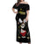 Personalised China Badminton Off Shoulder Maxi Dress 2024 Chinese Cute Panda Black Version - Wonder Print Shop