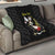 Personalised China Badminton Quilt 2024 Chinese Cute Panda Black Version