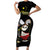 Personalised China Badminton Short Sleeve Bodycon Dress 2024 Chinese Cute Panda Black Version - Wonder Print Shop