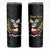 China Badminton Skinny Tumbler 2024 Chinese Cute Panda Black Version