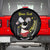 Personalised China Badminton Spare Tire Cover 2024 Chinese Cute Panda Black Version - Wonder Print Shop