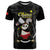 Personalised China Badminton T Shirt 2024 Chinese Cute Panda Black Version - Wonder Print Shop