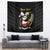 Personalised China Badminton Tapestry 2024 Chinese Cute Panda Black Version