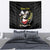 Personalised China Badminton Tapestry 2024 Chinese Cute Panda Black Version