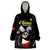 Personalised China Badminton Wearable Blanket Hoodie 2024 Chinese Cute Panda Black Version - Wonder Print Shop