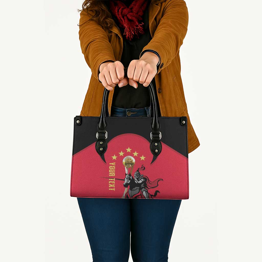 Trinidad and Tobago Cricket Personalized Leather Bag Trinbago Knight Riders 5th Champions Proud - Wonder Print Shop