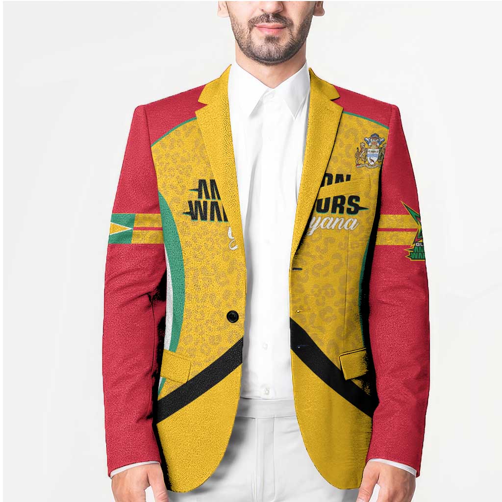 Guyana Cricket Custom Blazer Amazon Warriors Est 2013 Version - Wonder Print Shop