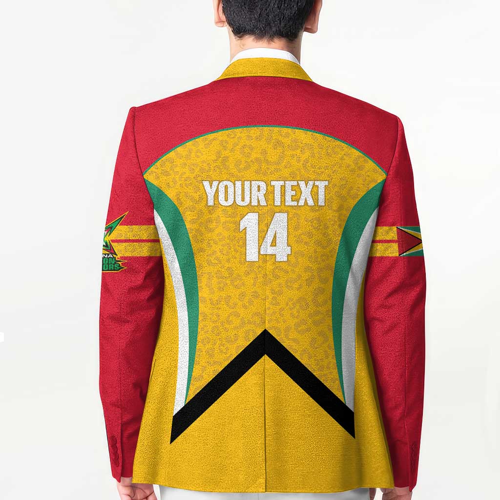 Guyana Cricket Custom Blazer Amazon Warriors Est 2013 Version - Wonder Print Shop