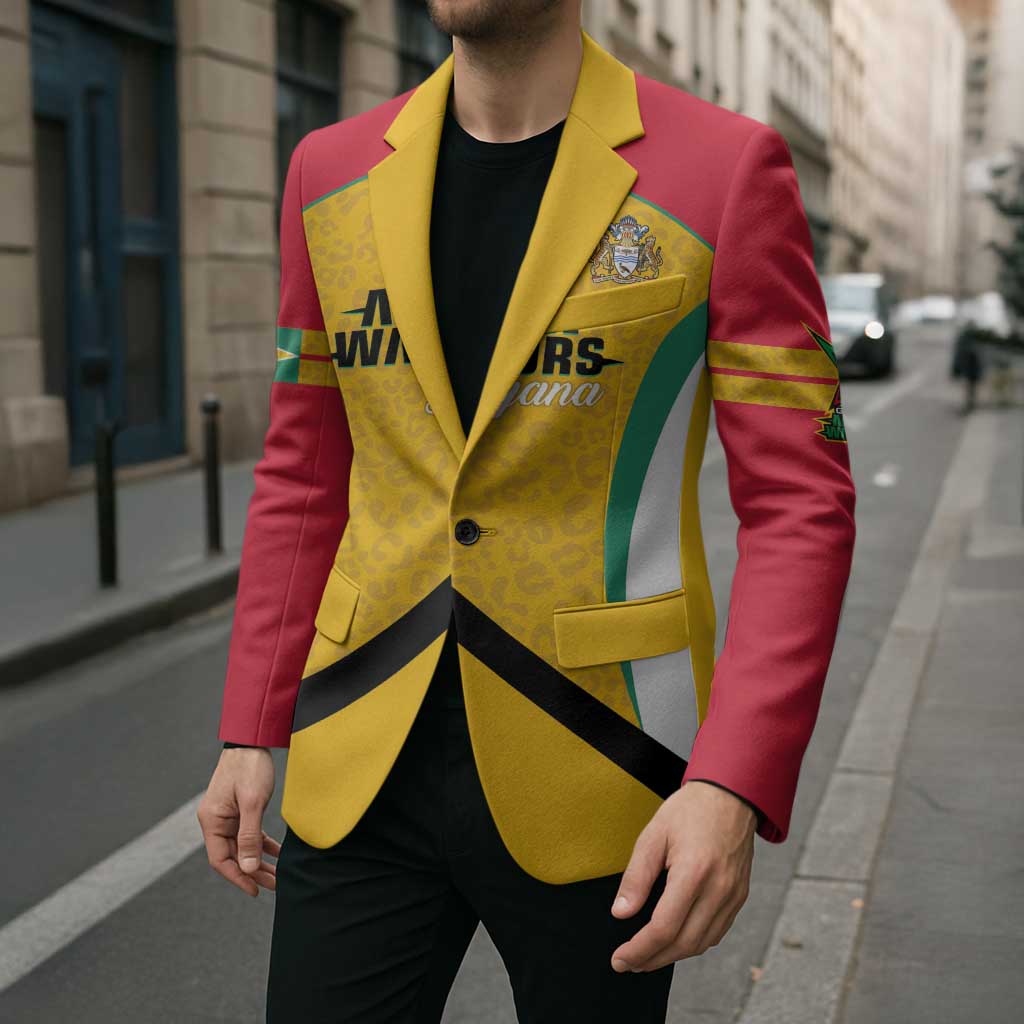 Guyana Cricket Custom Blazer Amazon Warriors Est 2013 Version - Wonder Print Shop