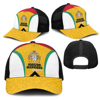 Guyana Cricket Mesh Trucker Cap Amazon Warriors Est 2013 Version - Wonder Print Shop