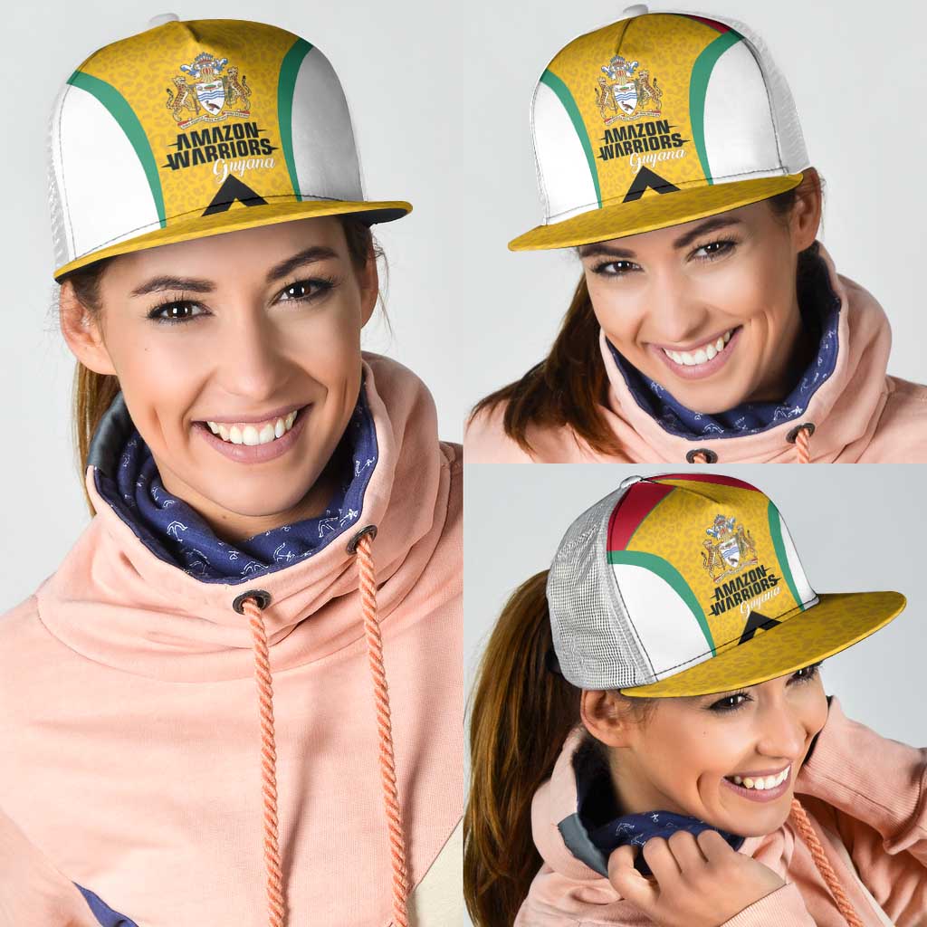 Guyana Cricket Mesh Trucker Cap Amazon Warriors Est 2013 Version - Wonder Print Shop