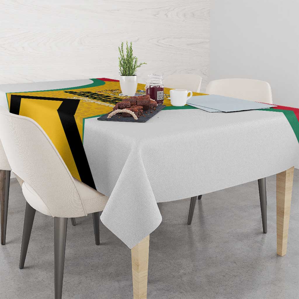 Guyana Cricket Tablecloth Amazon Warriors Est 2013 Version - Wonder Print Shop