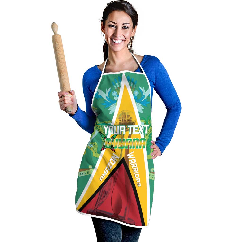 Custom Guyana Cricket Amazon Warriors Apron Flag Style - Wonder Print Shop