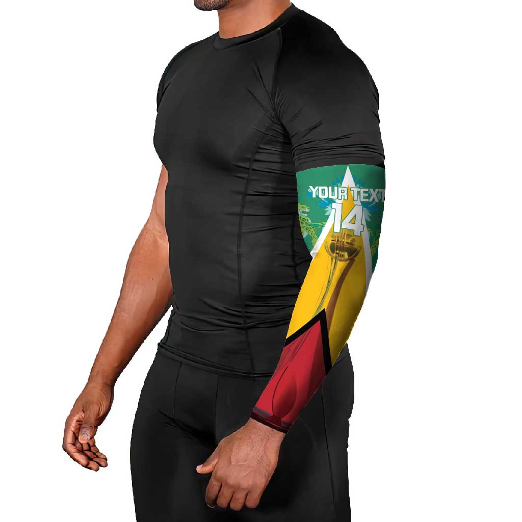 Custom Guyana Cricket Amazon Warriors Arm Sleeves Flag Style - Wonder Print Shop