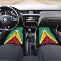 Custom Guyana Cricket Amazon Warriors Car Mats Flag Style - Wonder Print Shop