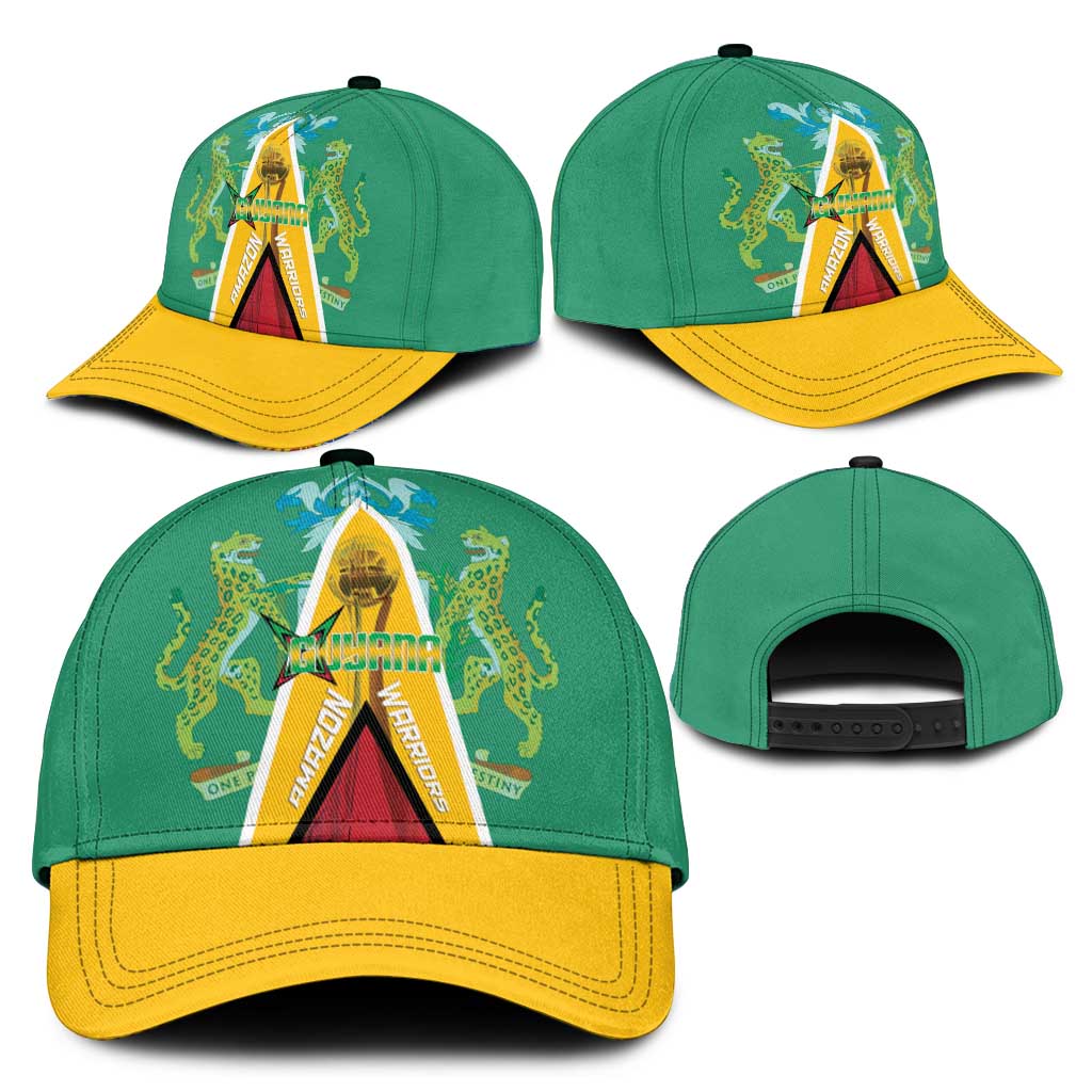 Guyana Cricket Amazon Warriors Classic Cap Flag Style - Wonder Print Shop