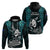 New Zealand Silver Fern Rugby Hoodie Aotearoa All Black Dabbing Ball With Maori Paua Shell - Wonder Print Shop