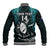 Custom New Zealand Silver Fern Rugby Baseball Jacket Aotearoa All Black Dabbing Ball With Maori Paua Shell - Wonder Print Shop