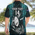 Custom New Zealand Silver Fern Rugby Hawaiian Shirt Aotearoa All Black Dabbing Ball With Maori Paua Shell - Wonder Print Shop