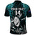 Custom New Zealand Silver Fern Rugby Polo Shirt Aotearoa All Black Dabbing Ball With Maori Paua Shell - Wonder Print Shop