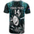 Custom New Zealand Silver Fern Rugby T Shirt Aotearoa All Black Dabbing Ball With Maori Paua Shell - Wonder Print Shop