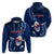 Samoa Rugby Hoodie Manu Samoa Ula Fala Dabbing Ball Polynesian Blue Version - Wonder Print Shop