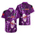 Samoa Rugby Hawaiian Shirt Manu Samoa Ula Fala Dabbing Ball Polynesian Purple Version - Wonder Print Shop