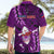 Samoa Rugby Hawaiian Shirt Manu Samoa Ula Fala Dabbing Ball Polynesian Purple Version - Wonder Print Shop