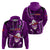 Samoa Rugby Hoodie Manu Samoa Ula Fala Dabbing Ball Polynesian Purple Version - Wonder Print Shop