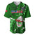 Samoa Rugby Baseball Jersey Manu Samoa Ula Fala Dabbing Ball Polynesian Green Version - Wonder Print Shop