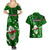 Samoa Rugby Couples Matching Summer Maxi Dress and Hawaiian Shirt Manu Samoa Ula Fala Dabbing Ball Polynesian Green Version - Wonder Print Shop