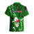 Samoa Rugby Hawaiian Shirt Manu Samoa Ula Fala Dabbing Ball Polynesian Green Version - Wonder Print Shop